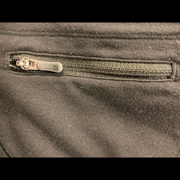 LULULEMON Sz 8 Cropped Straight Drawstring Pocket Pants - Picture 3 of 5